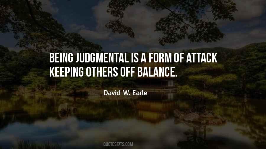 David W. Earle Quotes #316940