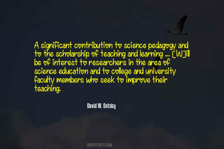 David W. Oxtoby Quotes #461672 David W. Oxtoby Quotes #461672