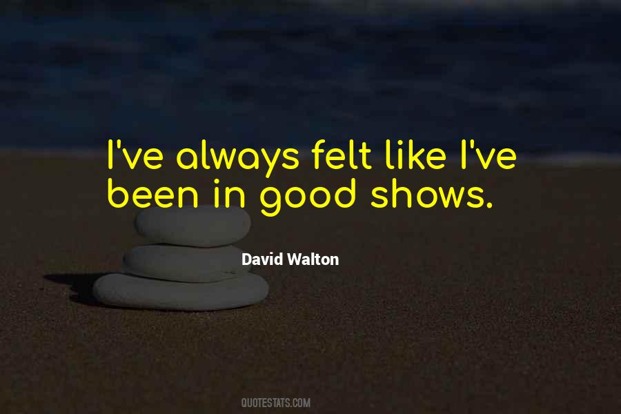 David Walton Quotes #1335926