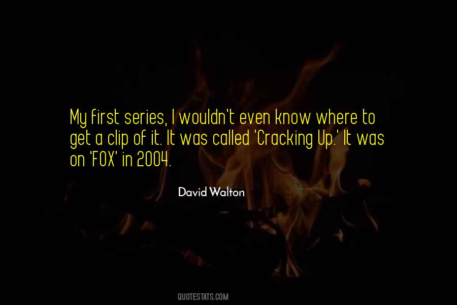 David Walton Quotes #204676