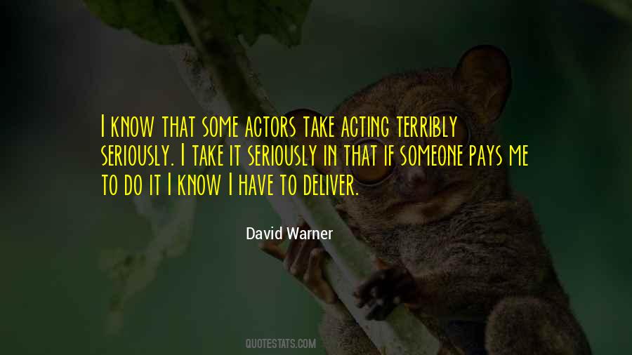 David Warner Quotes #402579