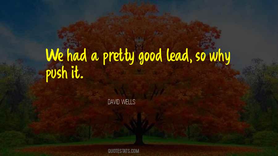 David Wells Quotes #1583181