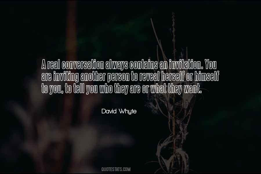 David Whyte Quotes #1387157