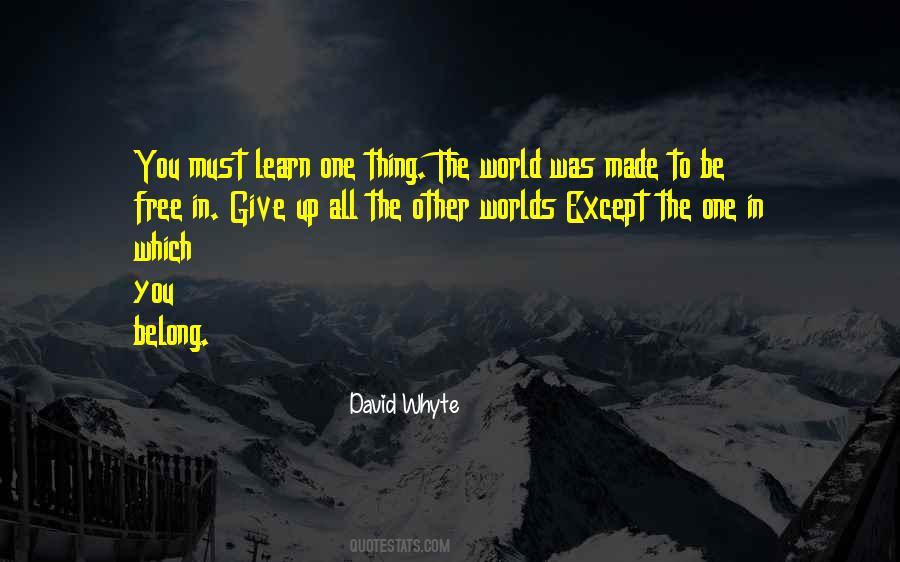 David Whyte Quotes #1560896