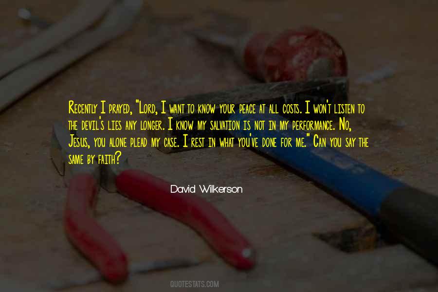 David Wilkerson Quotes #1584224
