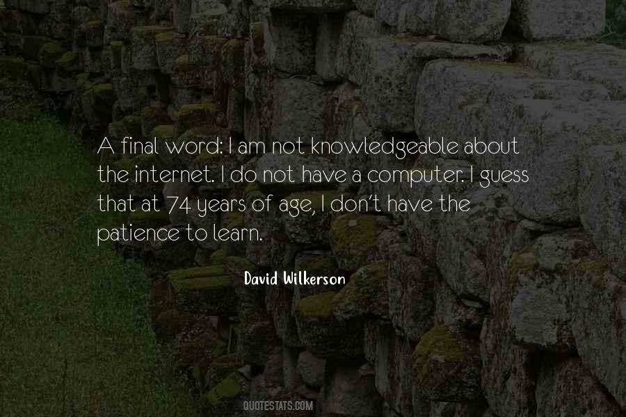 David Wilkerson Quotes #885951