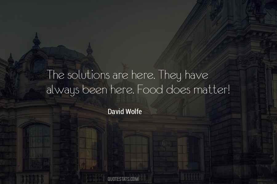 David Wolfe Quotes #1003924