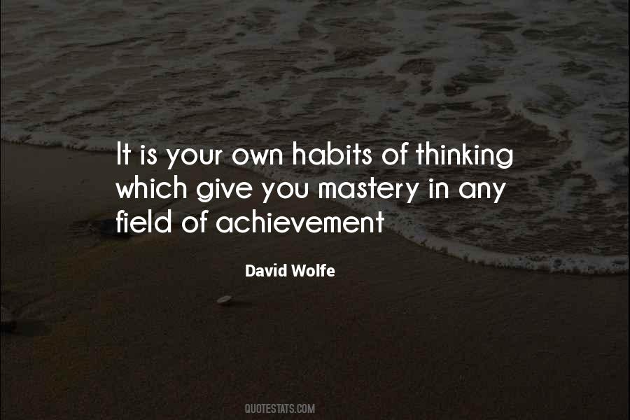 David Wolfe Quotes #1110252