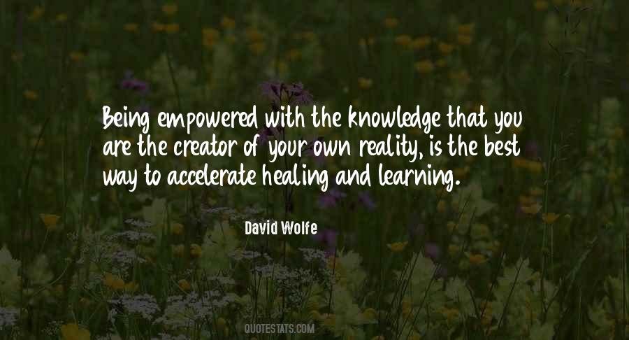 David Wolfe Quotes #1873102