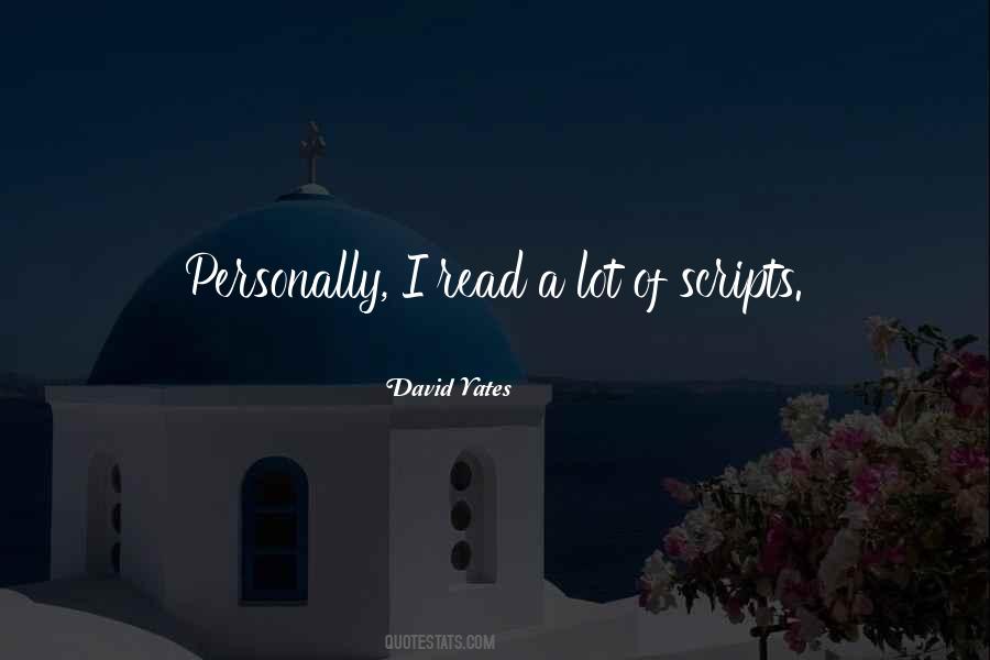 David Yates Quotes #295594