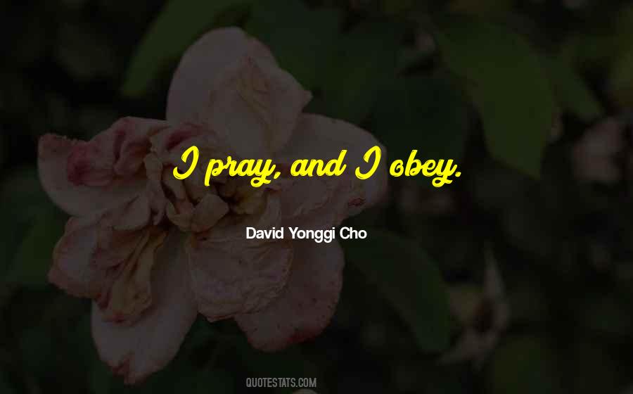 David Yonggi Cho Quotes #684419