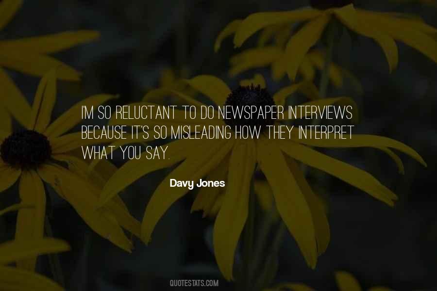 Davy Jones Quotes #954247