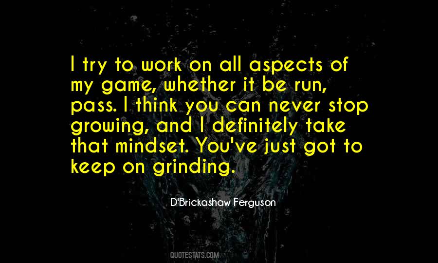 D'Brickashaw Ferguson Quotes #846466