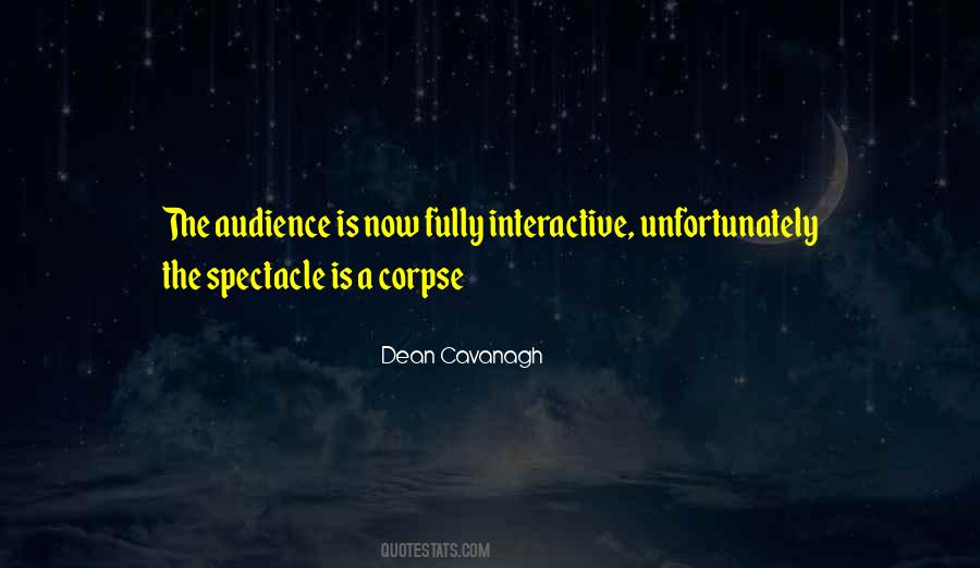 Dean Cavanagh Quotes #60576