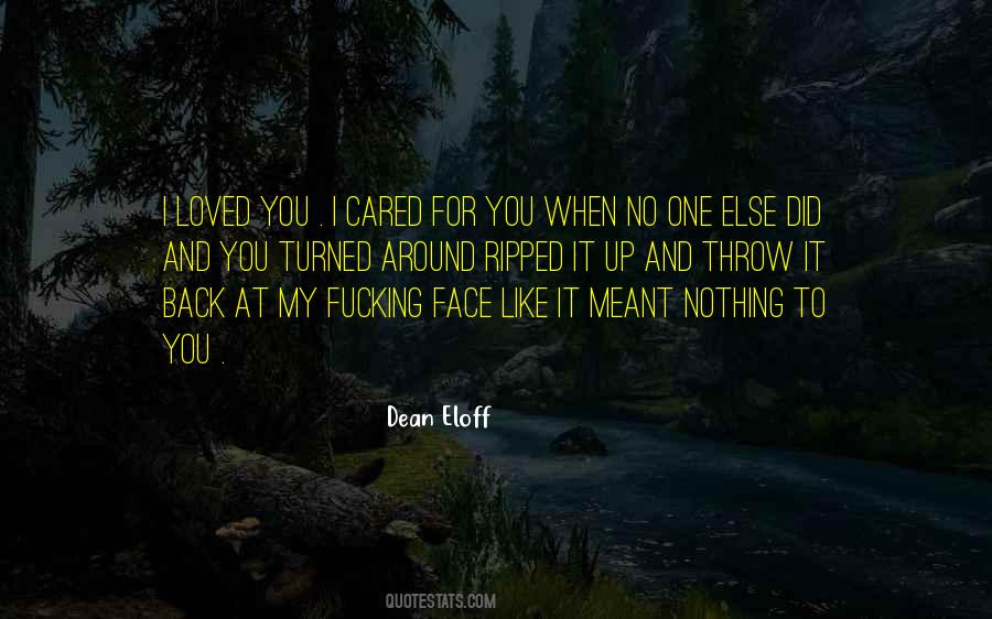 Dean Eloff Quotes #1798424