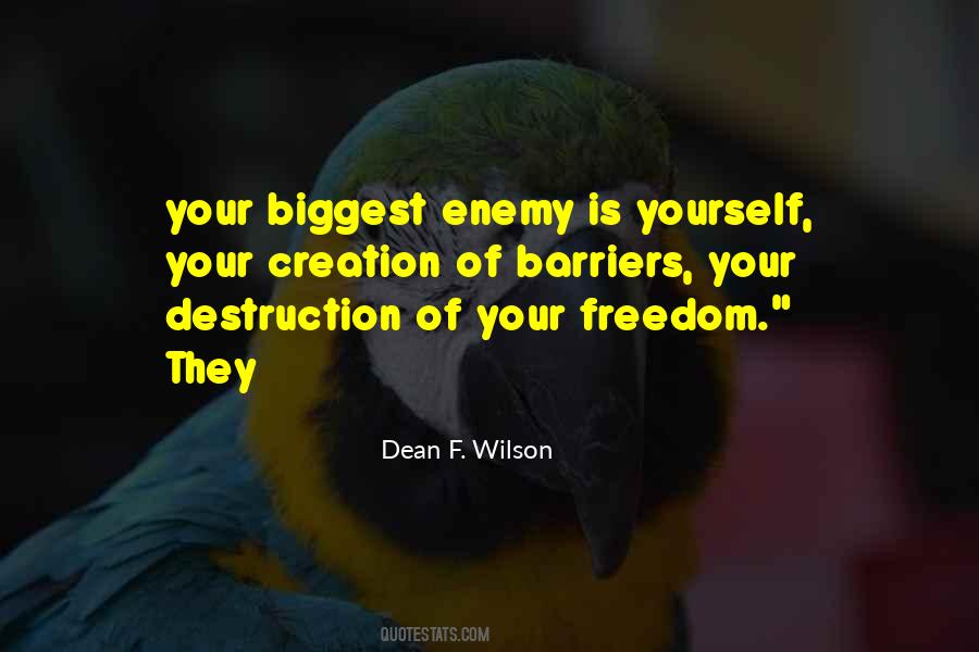 Dean F. Wilson Quotes #411594