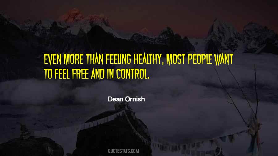 Dean Ornish Quotes #1622310