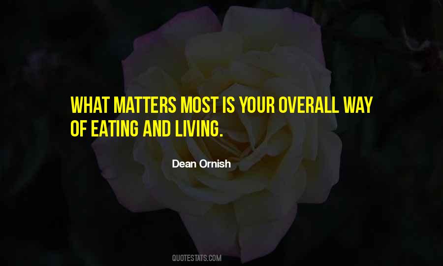 Dean Ornish Quotes #438240