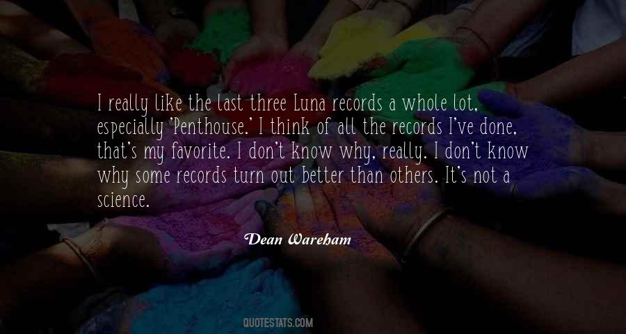 Dean Wareham Quotes #571637