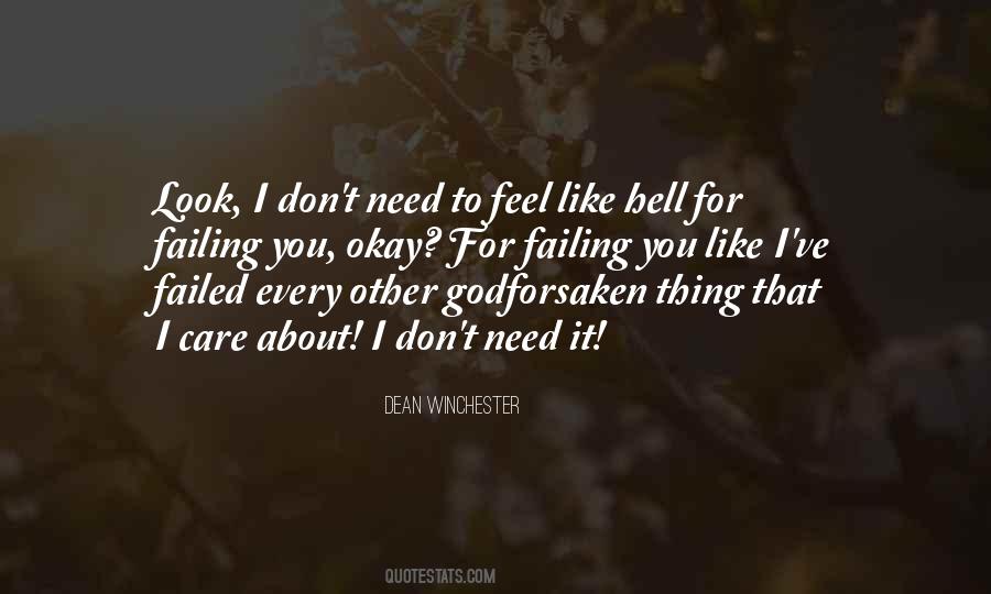 Dean Winchester Quotes #1596015