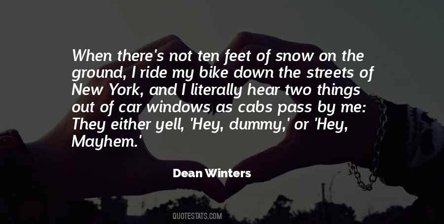 Dean Winters Quotes #224083