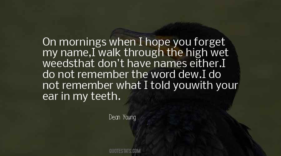 Dean Young Quotes #1422730