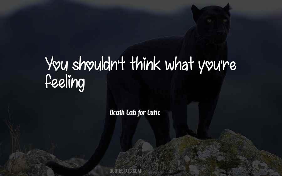 Death Cab For Cutie Quotes #485040