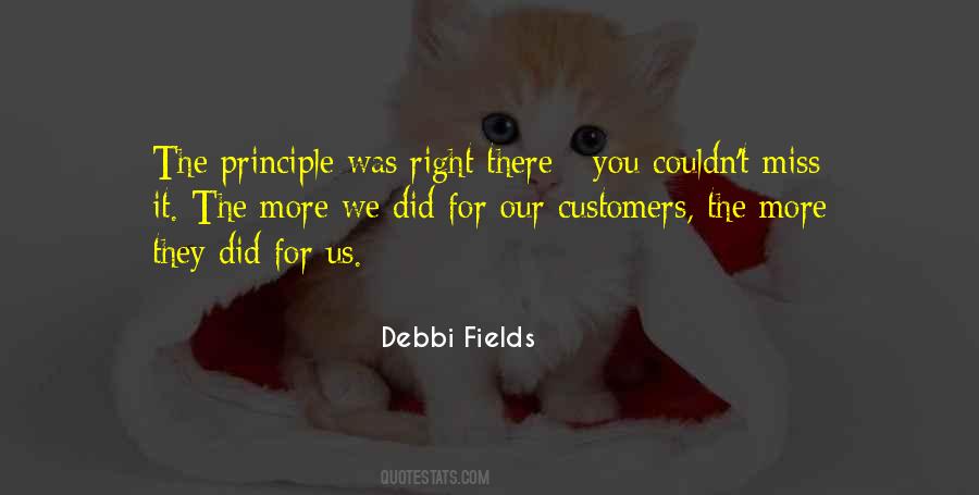 Debbi Fields Quotes #916789