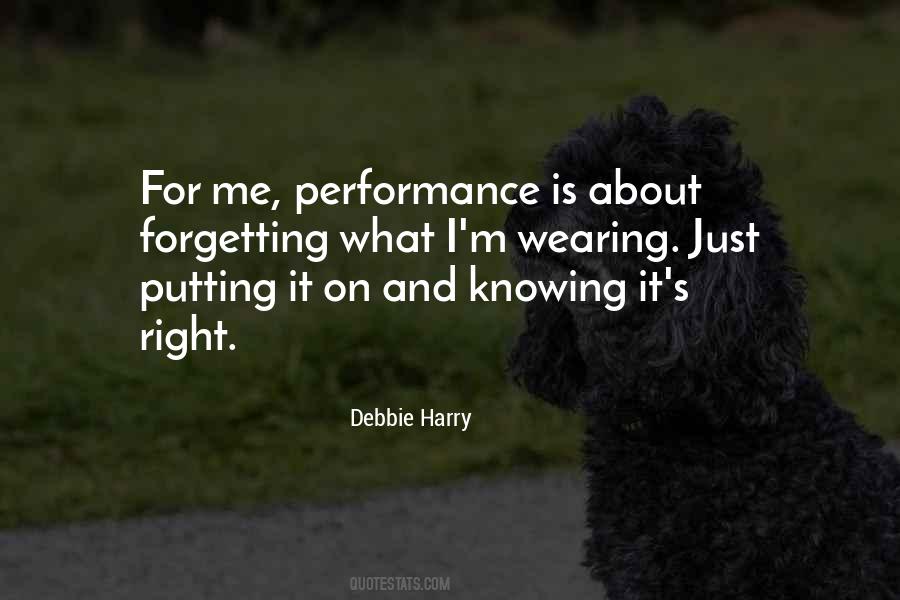 Debbie Harry Quotes #373478