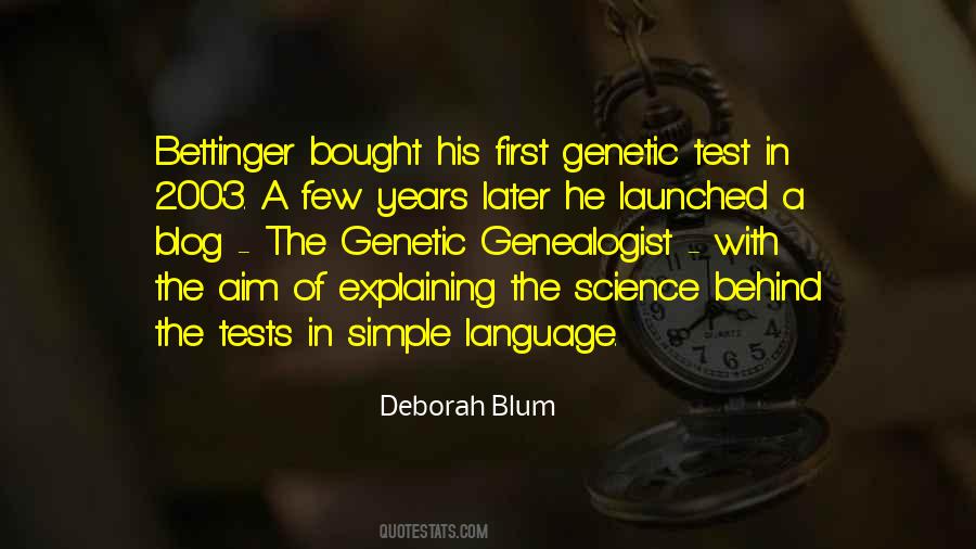 Deborah Blum Quotes #428474