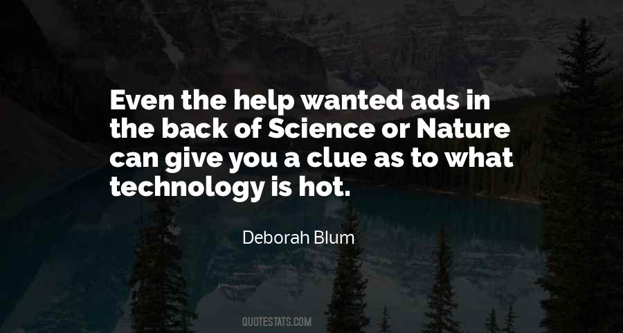 Deborah Blum Quotes #489013