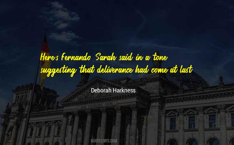 Deborah Harkness Quotes #920465