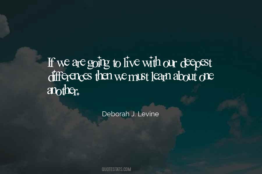 Deborah J. Levine Quotes #596316