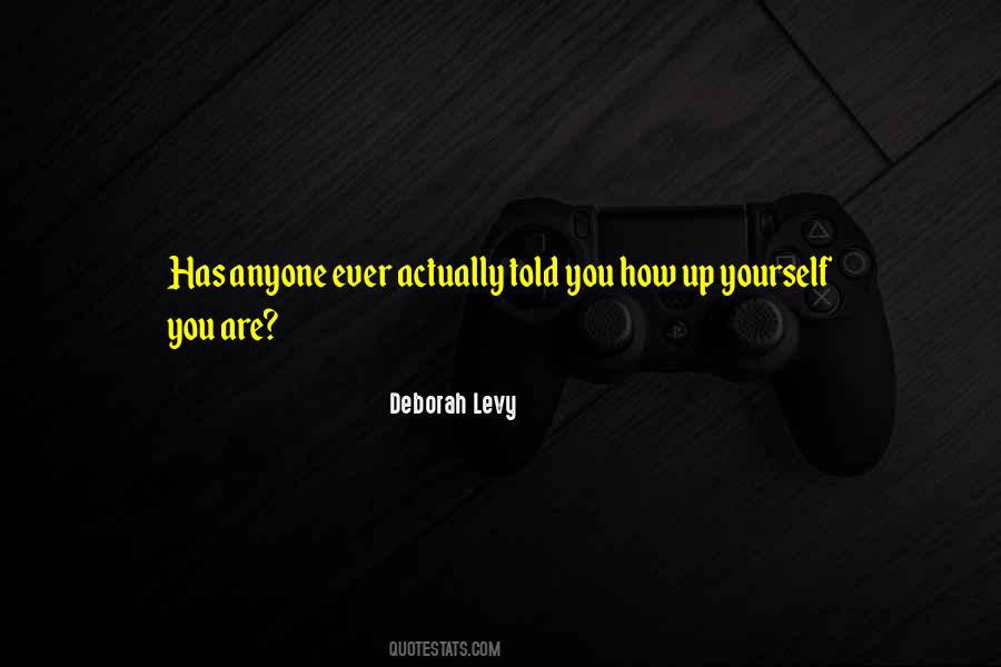 Deborah Levy Quotes #512772