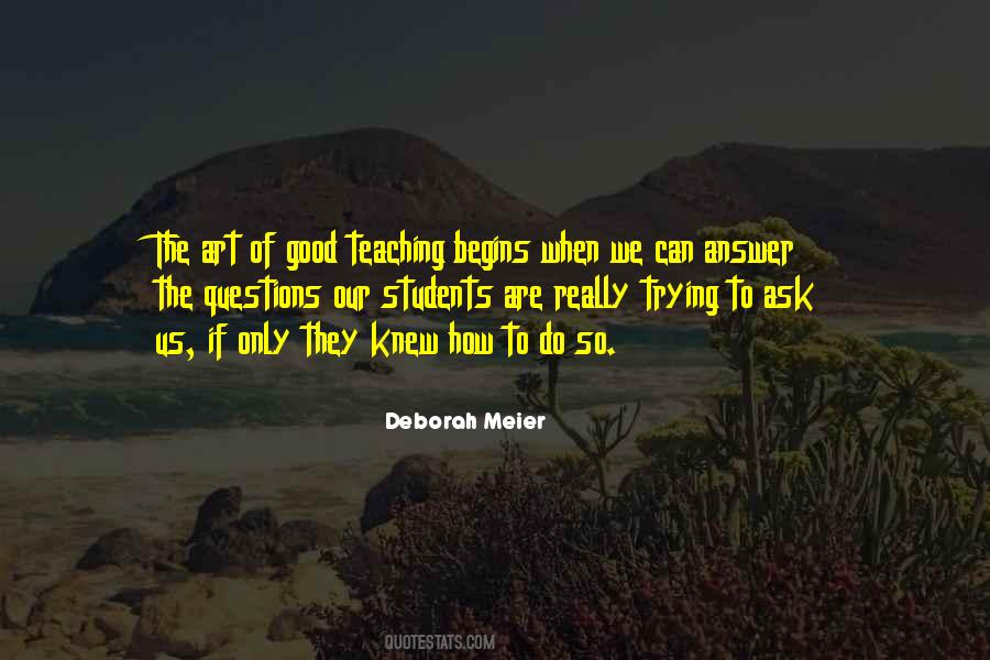 Deborah Meier Quotes #1525152