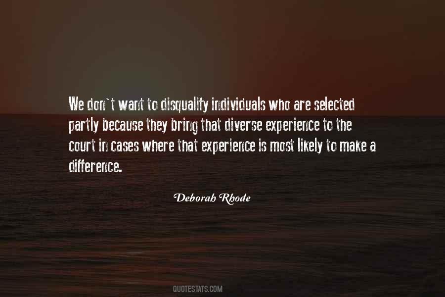 Deborah Rhode Quotes #986393