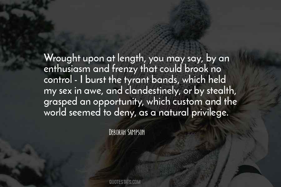 Deborah Sampson Quotes #1637744