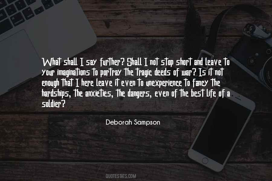 Deborah Sampson Quotes #54462