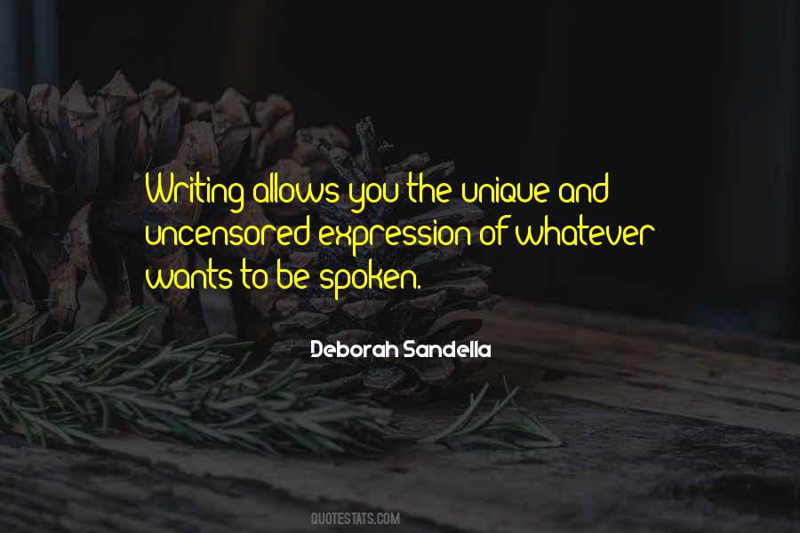 Deborah Sandella Quotes #1309566