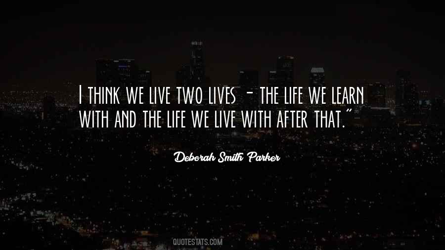 Deborah Smith Parker Quotes #1561449