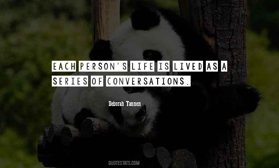 Deborah Tannen Quotes #1057571