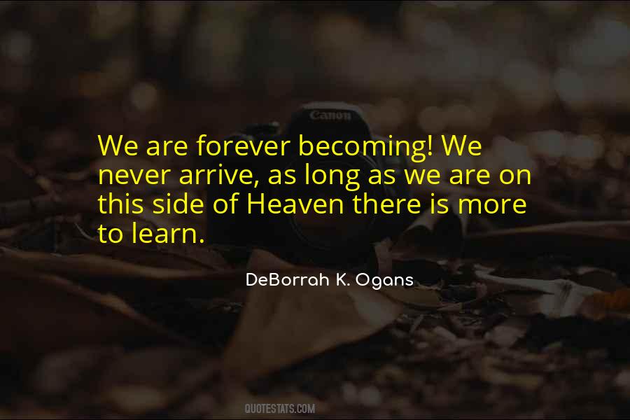 DeBorrah K. Ogans Quotes #1421747
