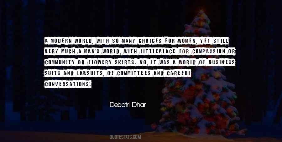 Debotri Dhar Quotes #61085