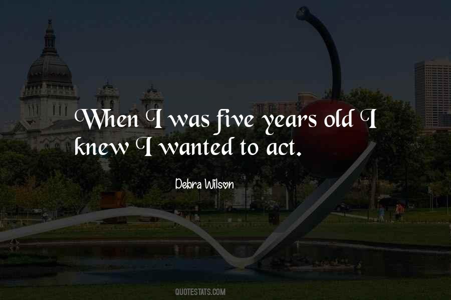 Debra Wilson Quotes #1501692