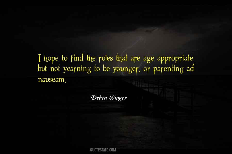 Debra Winger Quotes #1756332