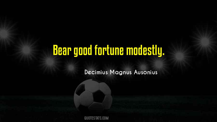 Decimius Magnus Ausonius Quotes #114175