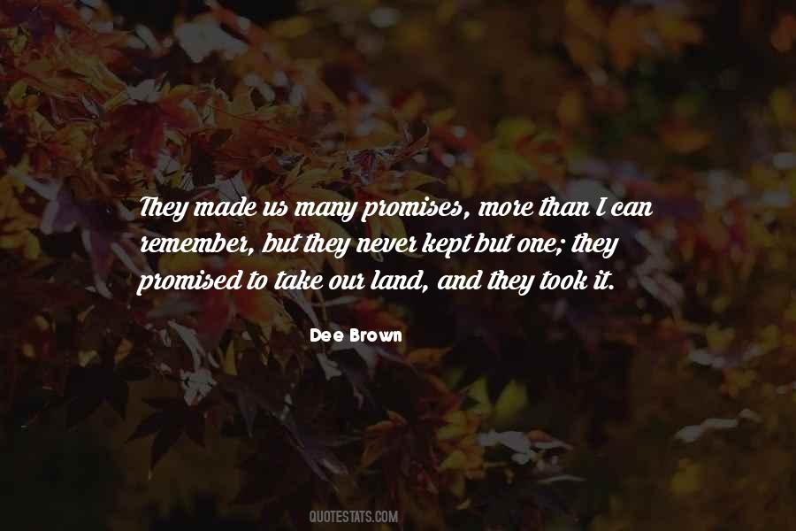 Dee Brown Quotes #1272940
