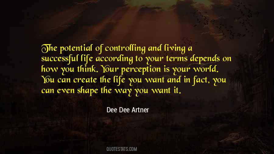 Dee Dee Artner Quotes #445262