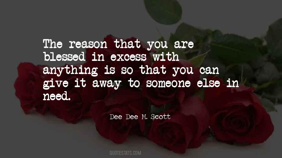 Dee Dee M. Scott Quotes #192169