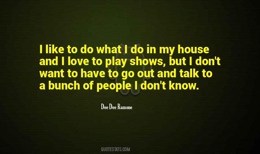 Dee Dee Ramone Quotes #1029094